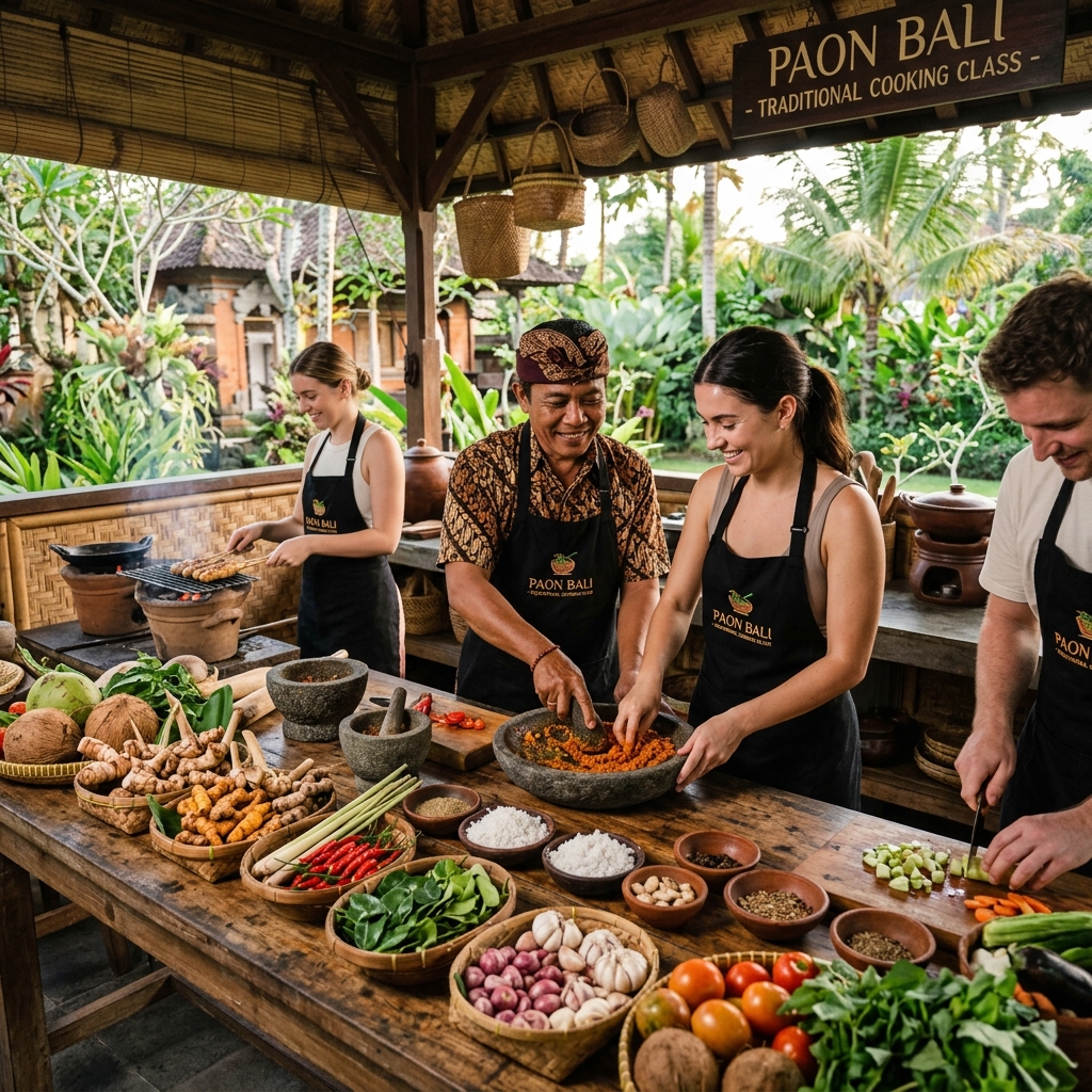Kelas Memasak Tradisional Bali foto 2