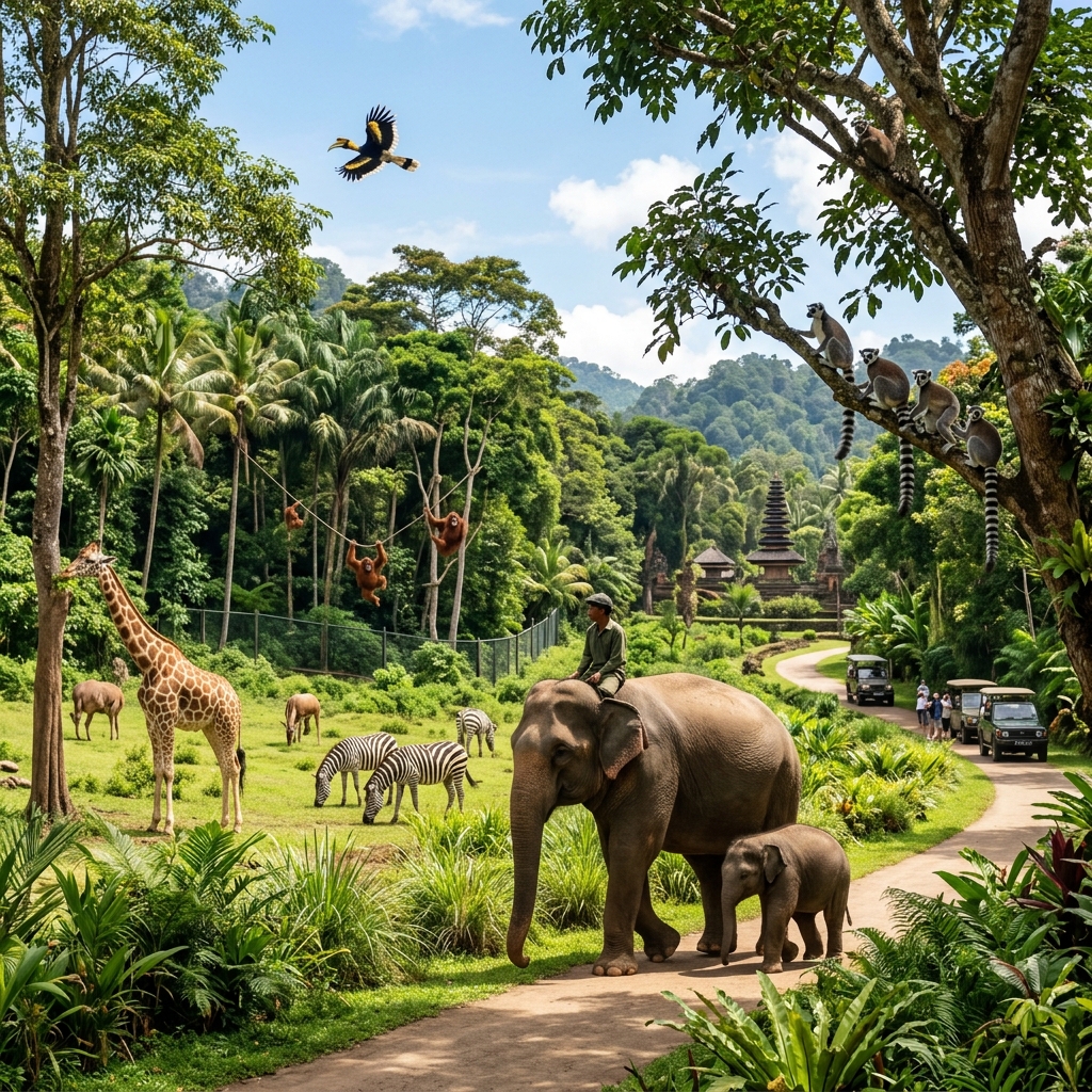 Tiket Masuk Bali Safari and Marine Park foto 2